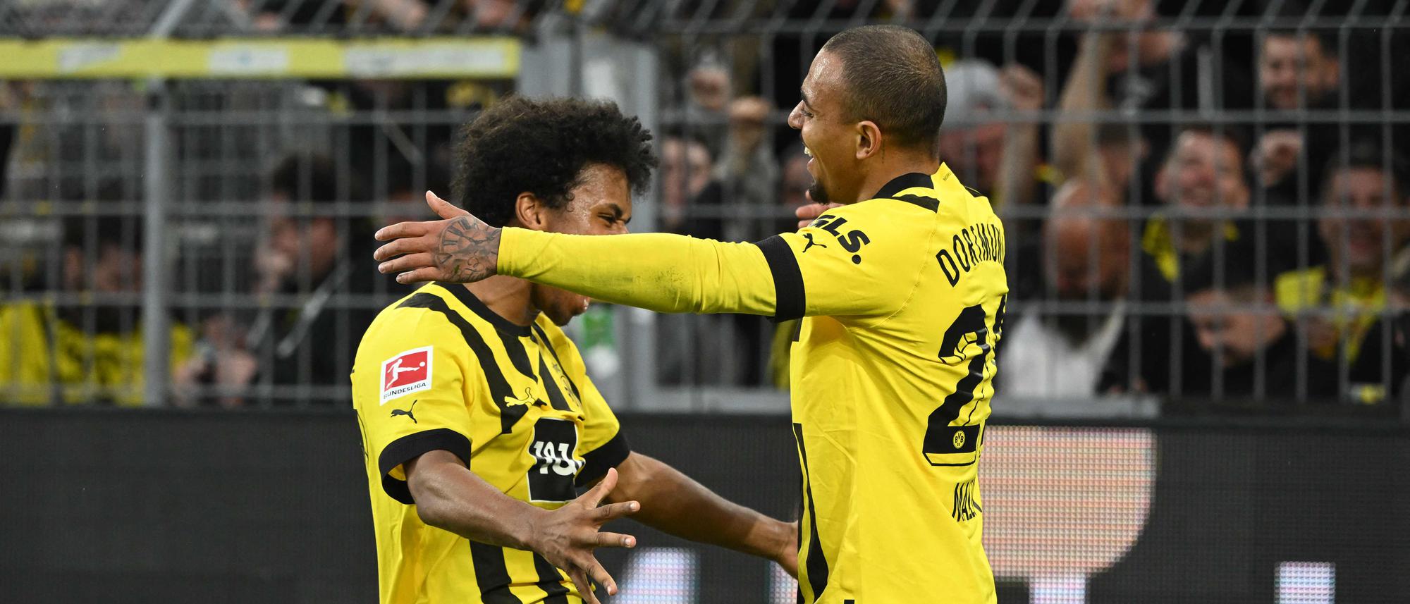 Adeyemi và Malen đã đóng góp 16 bàn cùng 11 đường kiến tạo giai đoạn lượt về cho BVB