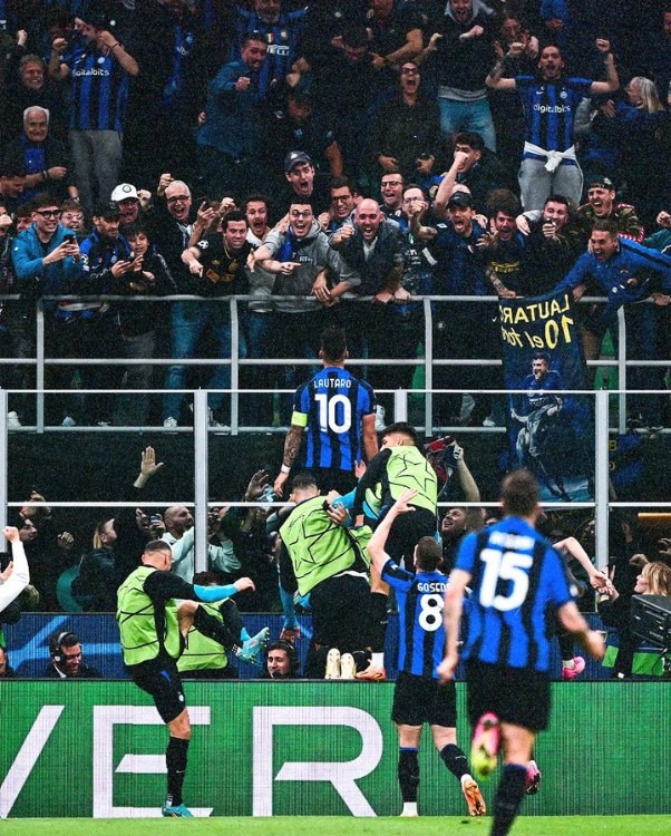 Nhà vô địch World Cup Lautaro Martinez thể hiện đẳng cấp đưa Inter vào chung kết UCL