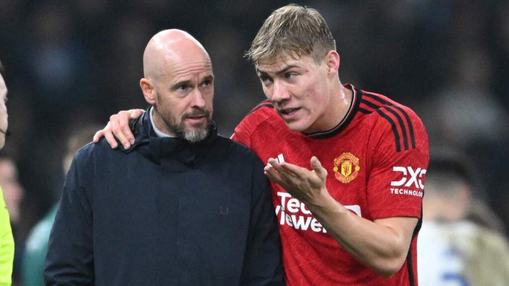 Erik ten Hag thực sự đặt nhiều kỳ vọng vào Hojlund